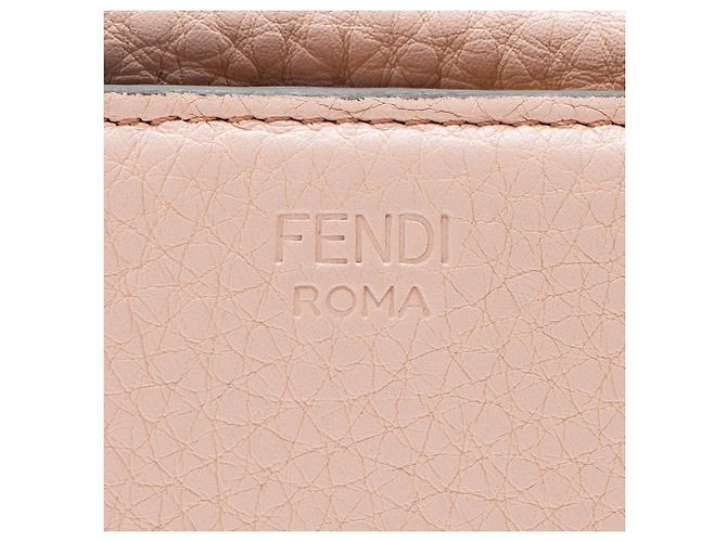 Portafoglio compatto Fendi Selleria in pelle Peakaboo - vista 8