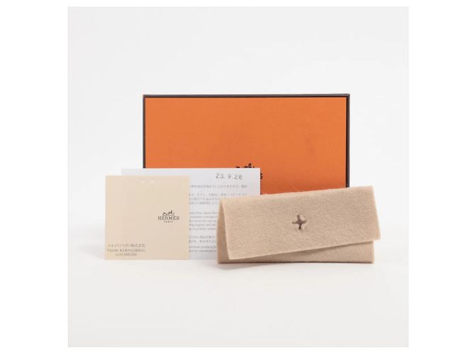Hermès Cartera compacta Hermes Kelly Pocket Rosa - vista 7