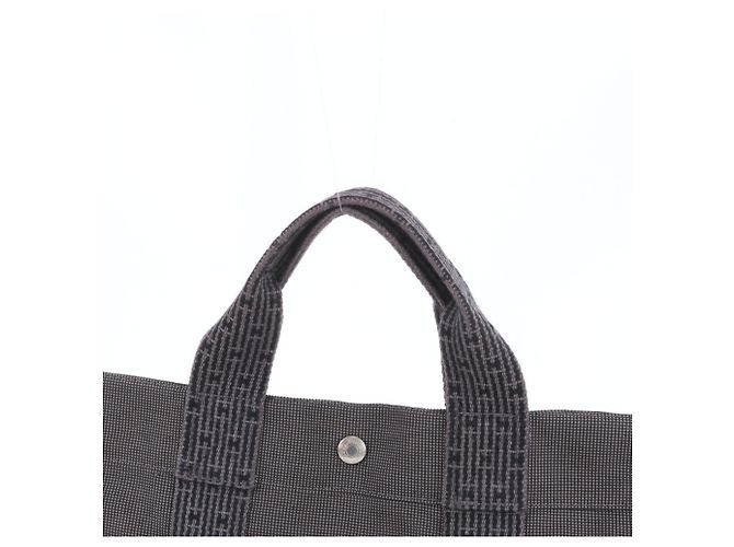 Hermès Borsa Tote Hermes Herline MM Marrone - vista 2