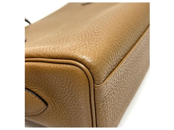 Hermès Borsa Kelly Messenger PM Hermes Marrone - vista 10
