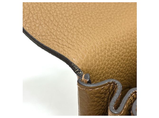 Hermès Borsa Kelly Messenger PM Hermes Marrone - vista 13
