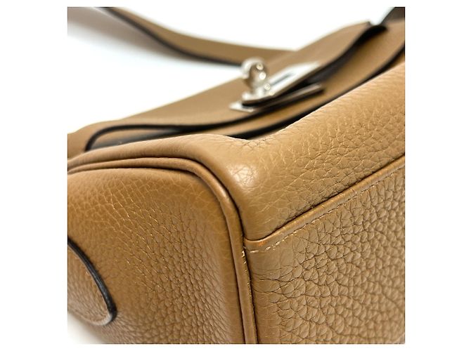 Hermès Borsa Kelly Messenger PM Hermes Marrone - vista 8