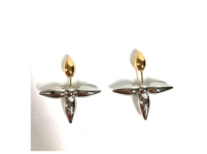 Louis Vuitton Ohrringe Louisette Silber Golden - Ansicht 3