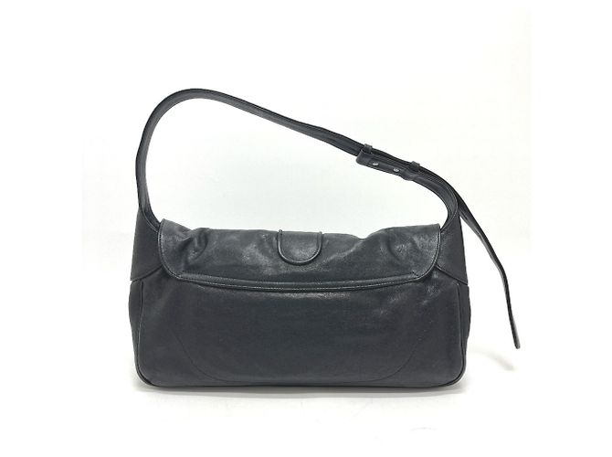 Borsa Gucci GG Marmont Flap Bag Nero - vista 2