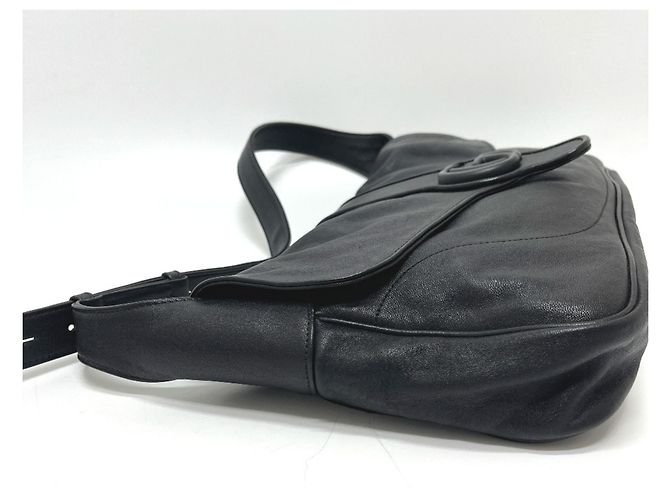 Borsa Gucci GG Marmont Flap Bag Nero - vista 6