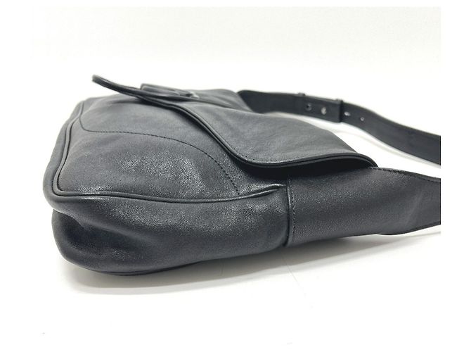 Borsa Gucci GG Marmont Flap Bag Nero - vista 7