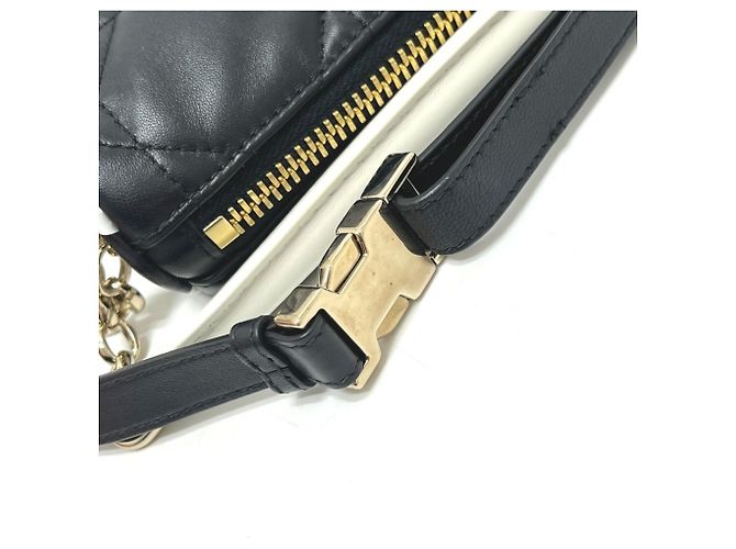 Borsa Hobo Christian Dior Cannage Vibe Nero Bianco - vista 11