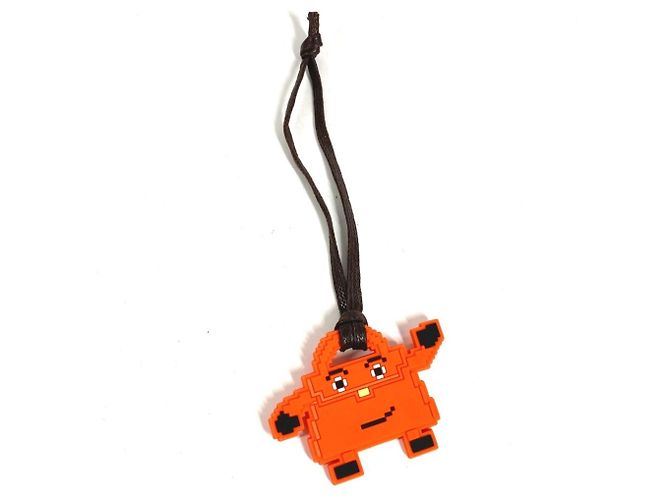 Hermès Charm per borsa Hermes Kelly Doll Arancione - vista 4