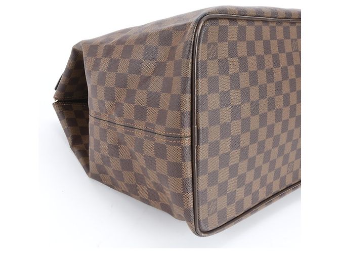 Borsa Louis Vuitton Damier Greenwich PM Marrone - vista 6