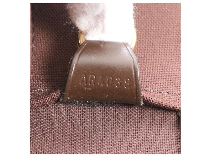Borsa Louis Vuitton Damier Greenwich PM Marrone - vista 9