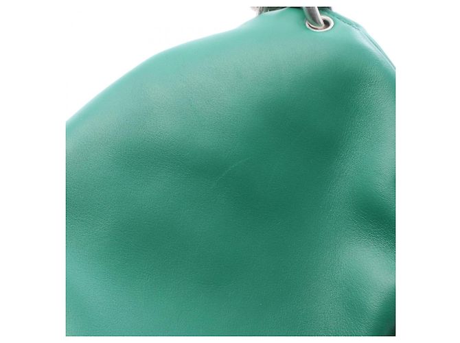 Bottega Veneta The Chain Pouch Mini - Marsupio in pelle verde - vista 6