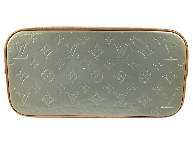 Borsa a Spalla Louis Vuitton Monogram Vernis Houston Marrone Grigio - vista 10
