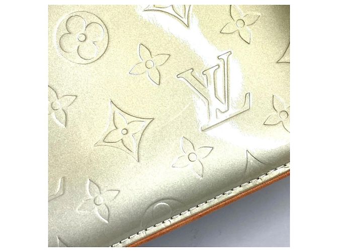 Borsa a Spalla Louis Vuitton Monogram Vernis Houston Marrone Grigio - vista 15