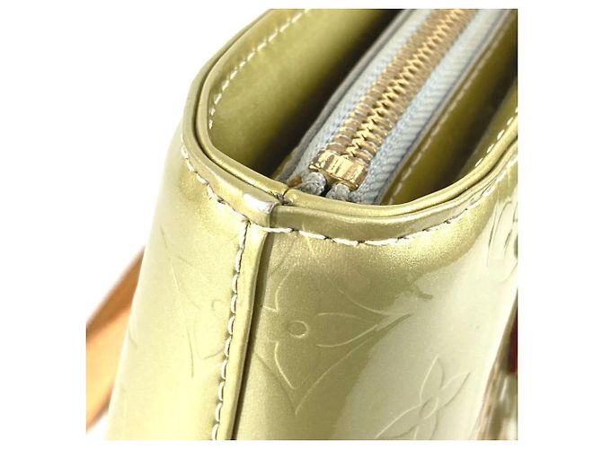 Borsa a Spalla Louis Vuitton Monogram Vernis Houston Marrone Grigio - vista 16