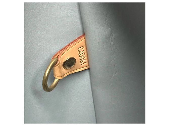 Borsa a Spalla Louis Vuitton Monogram Vernis Houston Marrone Grigio - vista 5