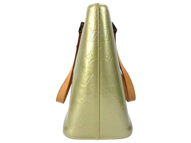 Borsa a Spalla Louis Vuitton Monogram Vernis Houston Marrone Grigio - vista 8