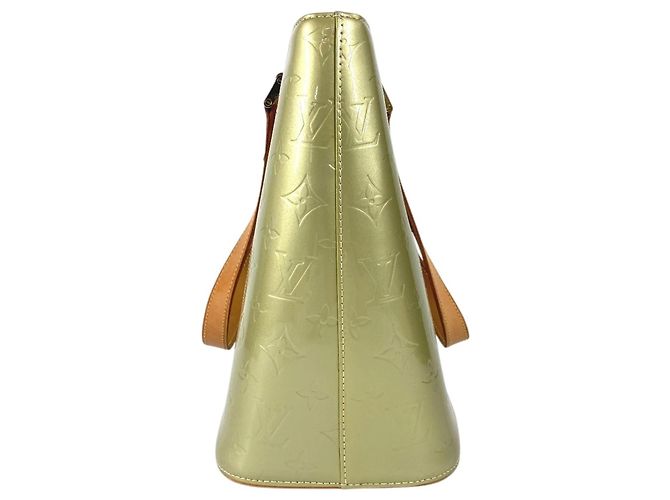 Borsa a Spalla Louis Vuitton Monogram Vernis Houston Marrone Grigio - vista 9