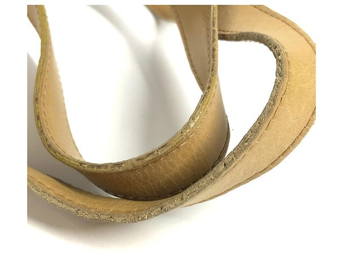 Chanel Vintage Logo Schultertasche Beige - Ansicht 11