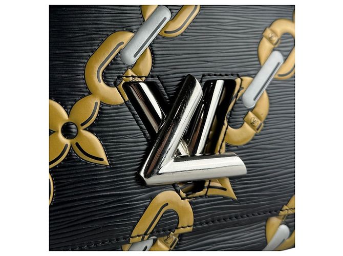 Louis Vuitton Epi Leder Schultertasche Schwarz - Ansicht 11