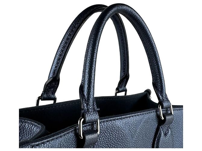 Borsa Louis Vuitton Monogram Empreinte Blu - vista 10