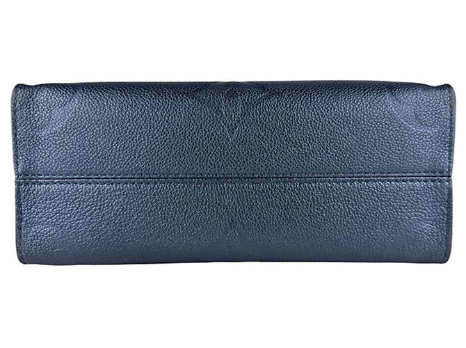 Borsa Louis Vuitton Monogram Empreinte Blu - vista 4