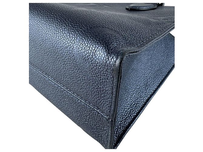 Borsa Louis Vuitton Monogram Empreinte Blu - vista 9