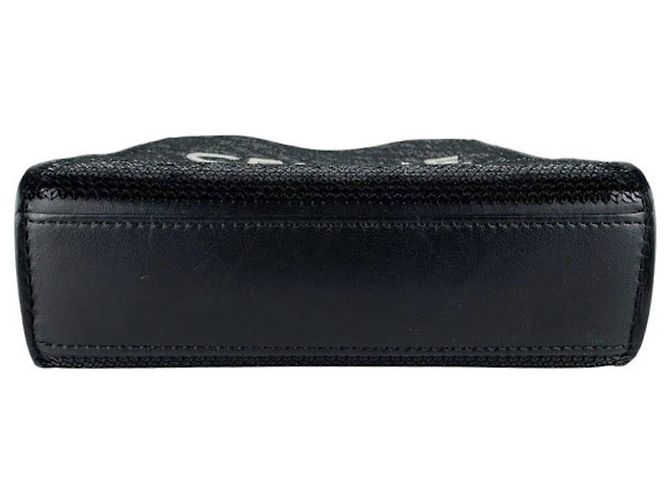 Céline Celine Mini Vertikaler Cabas Schultertasche Schwarz - Ansicht 4
