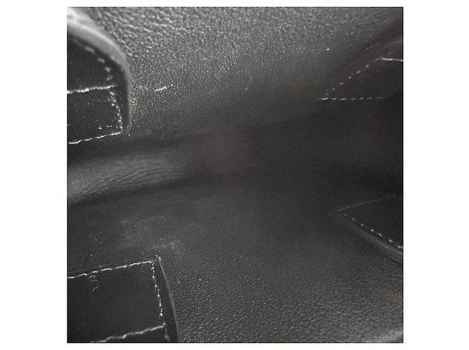 Céline Celine Mini Vertikaler Cabas Schultertasche Schwarz - Ansicht 5