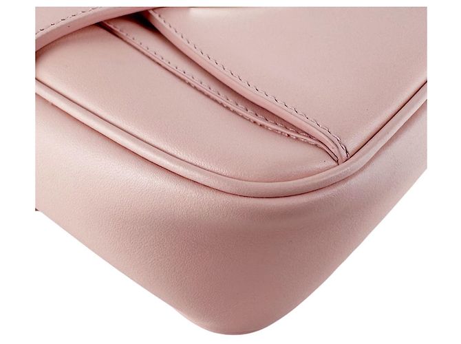 Gancini Bolsa de ombro em couro rosa Salvatore Ferragamo - vista 8