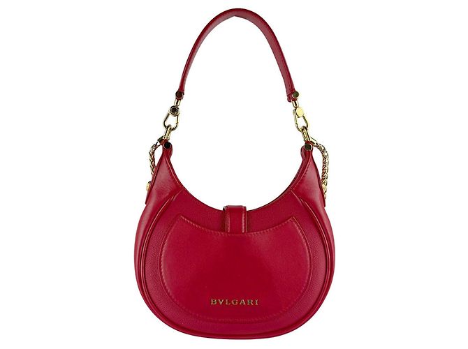 Bulgari Borsa a mano Serpenti Forever in pelle rossa Bvlgari Rosso - vista 3