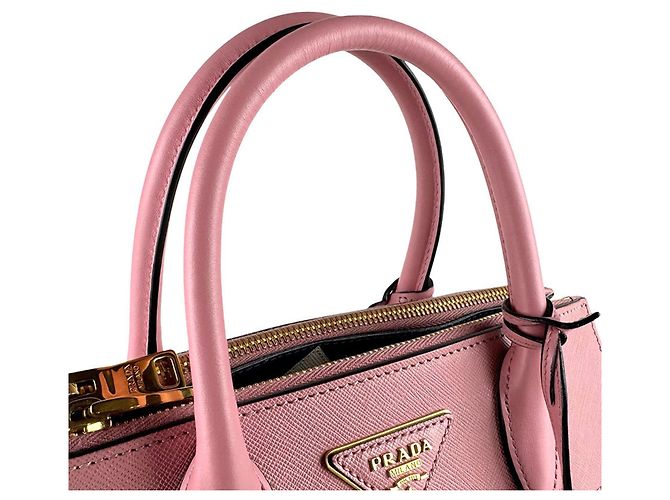 Prada Paradigm Lederhandtasche Pink - Ansicht 10