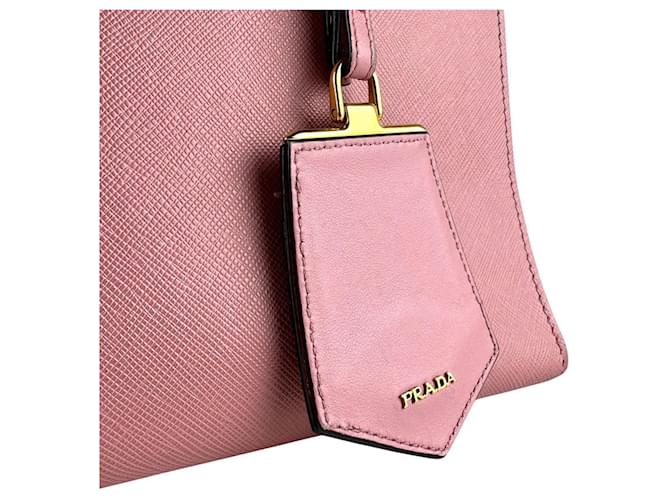 Prada Paradigm Lederhandtasche Pink - Ansicht 12