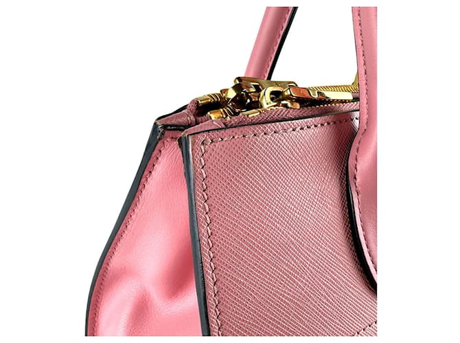 Prada Paradigm Lederhandtasche Pink - Ansicht 6