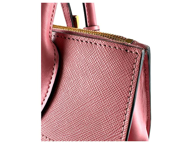 Prada Paradigm Lederhandtasche Pink - Ansicht 7