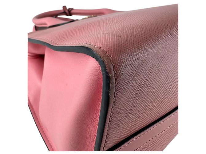 Prada Paradigm Lederhandtasche Pink - Ansicht 8