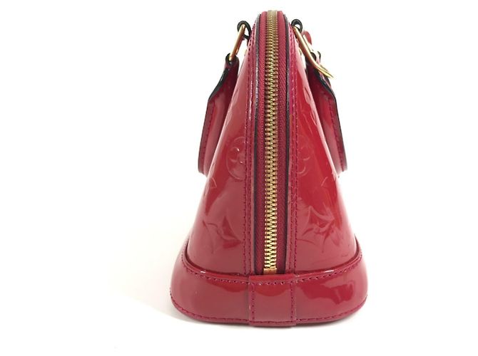 Borsa Alma BB Monogram Vernis Louis Vuitton Rosa - vista 14