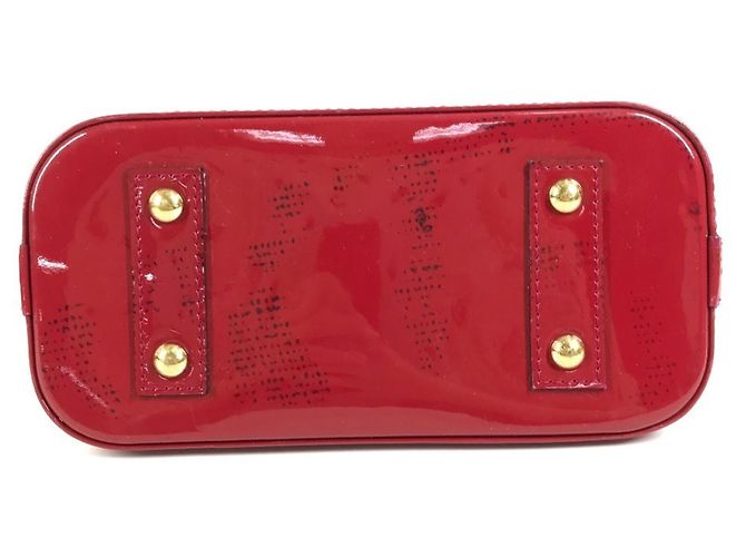 Borsa Alma BB Monogram Vernis Louis Vuitton Rosa - vista 15