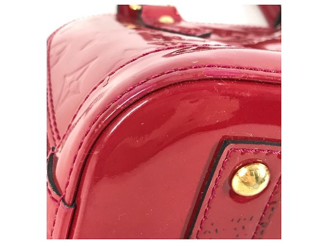 Borsa Alma BB Monogram Vernis Louis Vuitton Rosa - vista 17