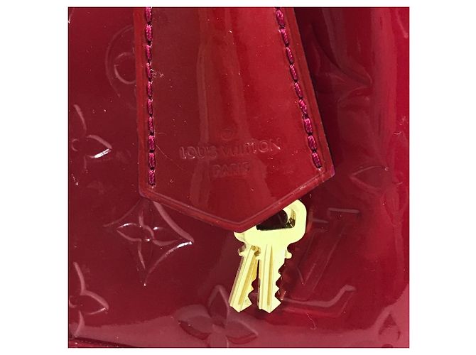 Borsa Alma BB Monogram Vernis Louis Vuitton Rosa - vista 6