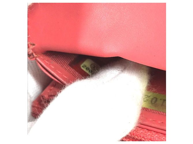 Chanel CC Coco Mark Logo Long Wallet Rot - Ansicht 14