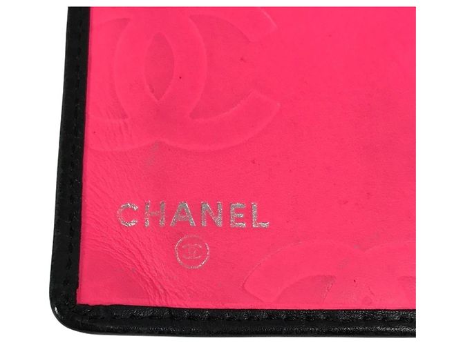 Cartera larga Chanel A26717 Cambon Line CC Coco Mark Logo Negro - vista 10