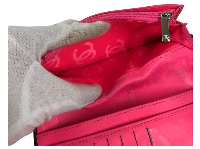 Cartera larga Chanel A26717 Cambon Line CC Coco Mark Logo Negro - vista 12