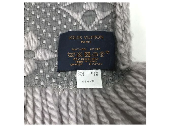 Logomania Fransen Schal Louis Vuitton Braun - Ansicht 10