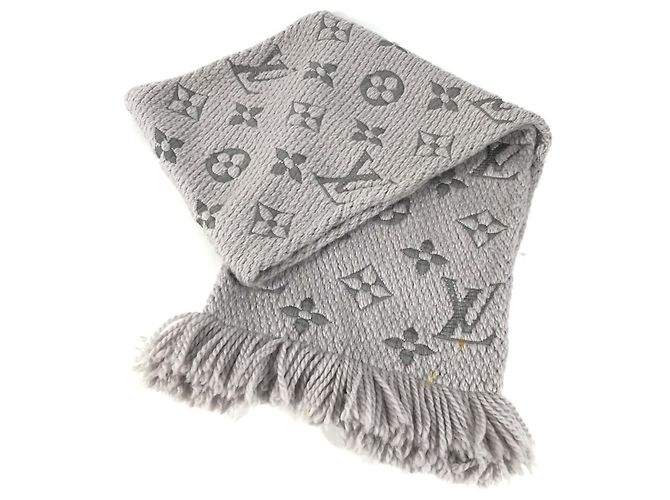 Logomania Fransen Schal Louis Vuitton Braun - Ansicht 2