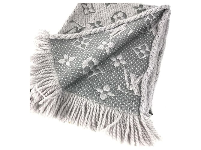 Logomania Fransen Schal Louis Vuitton Braun - Ansicht 8