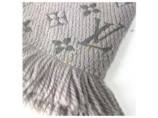 Logomania Fransen Schal Louis Vuitton Braun - Ansicht 9