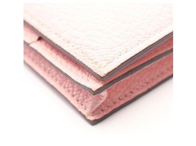 Hermès Bearn Soufflé Long Wallet Pink - Ansicht 11