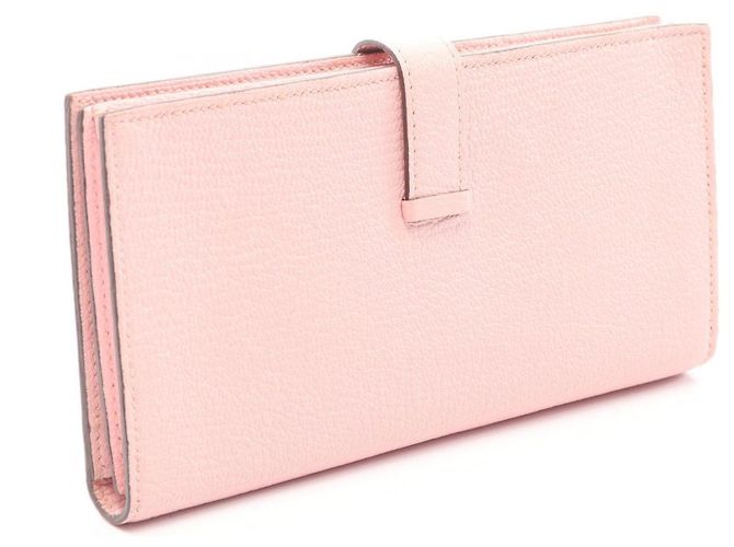 Hermès Bearn Soufflé Long Wallet Pink - Ansicht 2