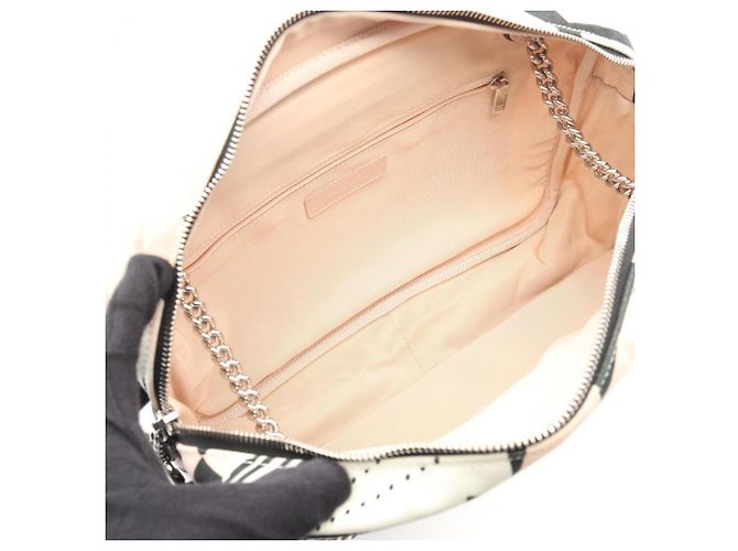 Borsa a Spalla Chanel LA PAUSA Cruise Line Bianco Multicolore - vista 3