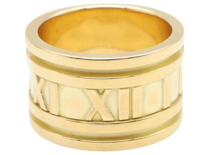 Anello Atlas largo di Tiffany & Co. in oro giallo 18K D'oro - vista 2